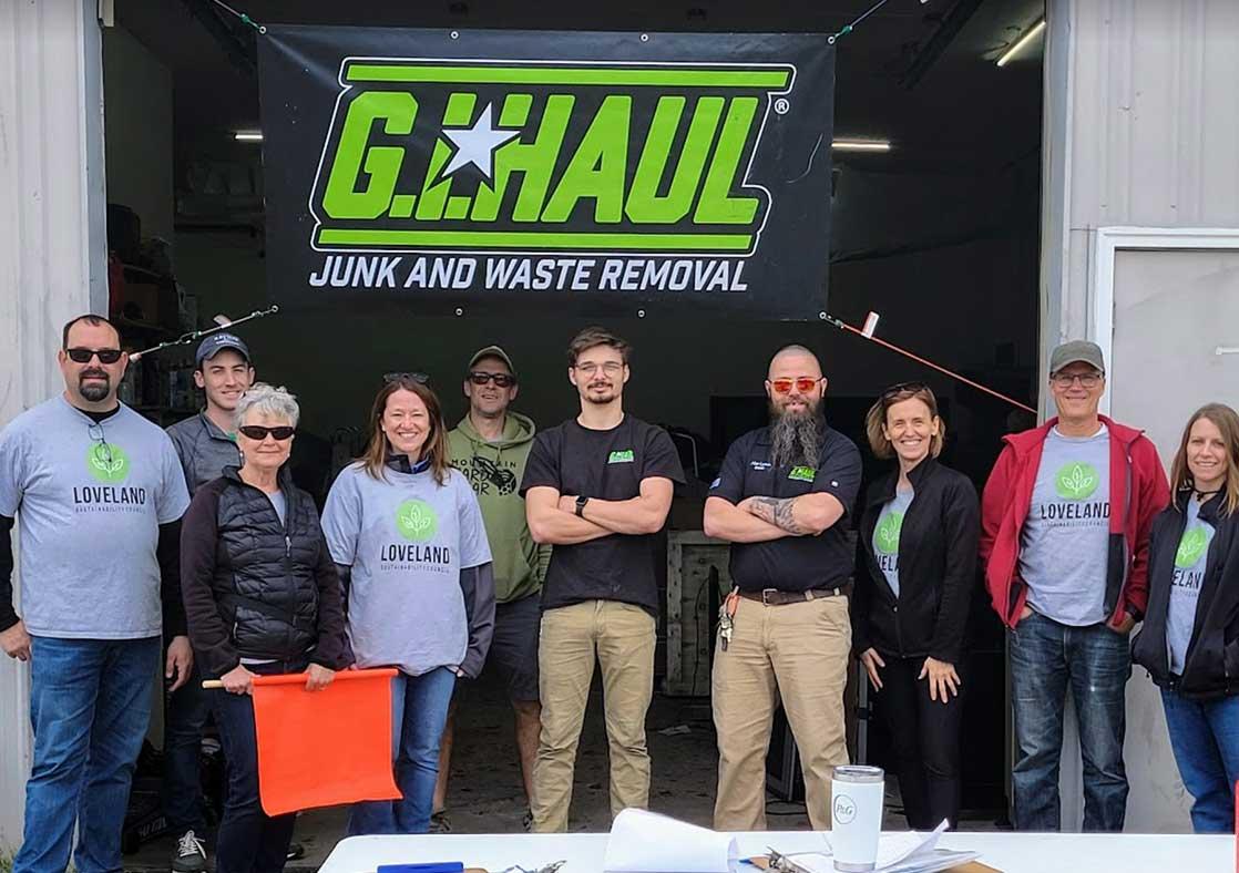 loveland junk removal crew